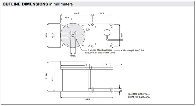 15kg Load Cell – Model 9010 Self-Contained Weighing Module