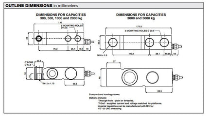 1000kg Load Cell – 3510 Stainless Steel Shear Beam Load Cell | Heavy-Duty Industrial Precision