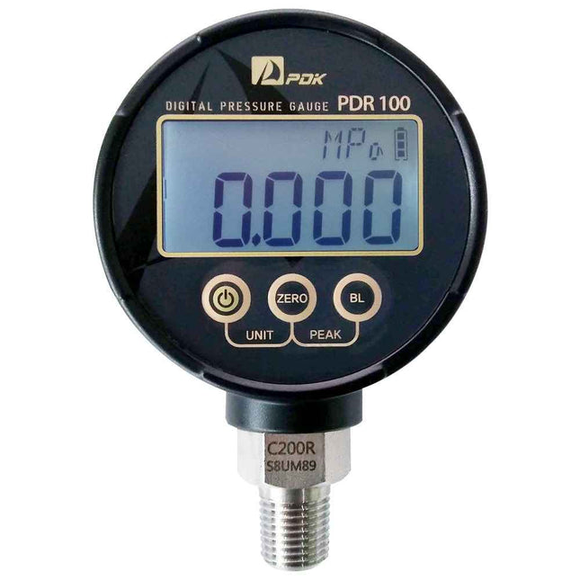 PDK PDR100 Digital Pressure Gauge – 0.5% FS Accuracy, 68mm Display