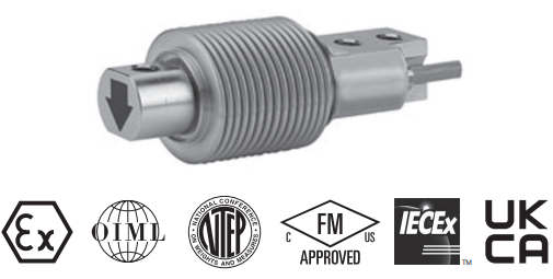Model- 355 Welded, Hermetically Sealed Load Cell