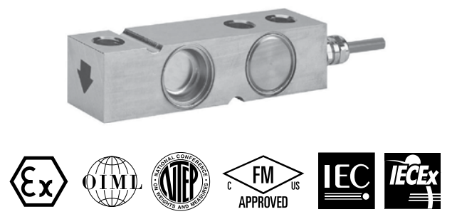 Model - 3510 Stainless Steel Shear Beam Load Cell