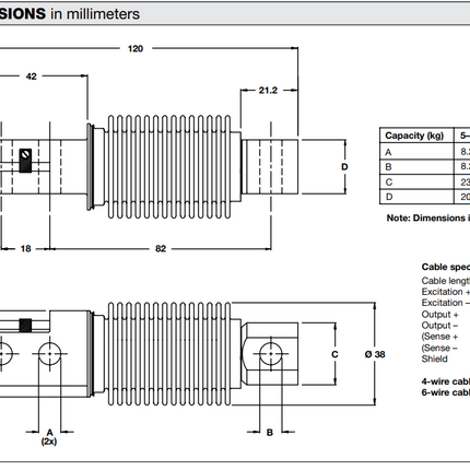 Model SHBxR Single-Ended Load Beam