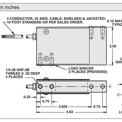 Model 60051 Low Profile Platform Cell