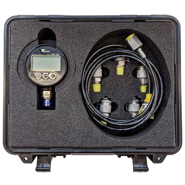 PDR Digital Pressure Test Kits – PDR100 or PDR250 Gauge
