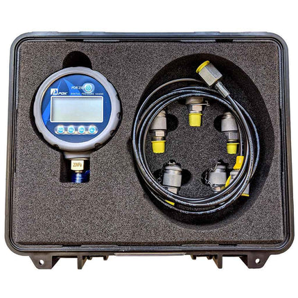 PDR Digital Pressure Test Kits – PDR100 or PDR250 Gauge