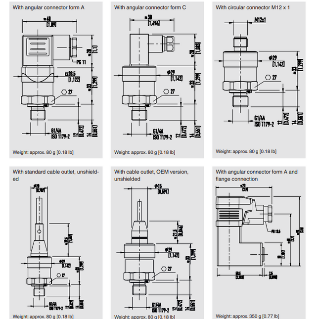 Pressure Sensor SNG-A10