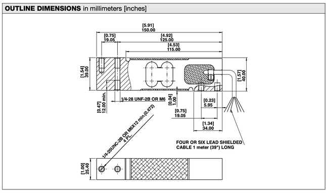 Model 1142 Single-Point Stainless Steel Load Cell